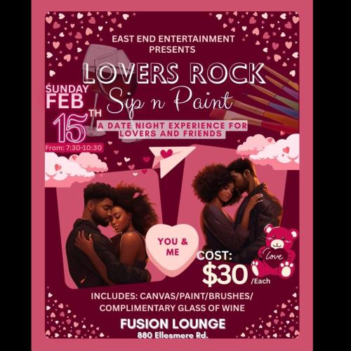 LOVERS ROCK SIP N PAINT