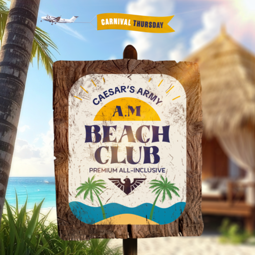 CAESAR’S ARMY A.M BEACH CLUB PREMIUM ALL INCLUSIVE