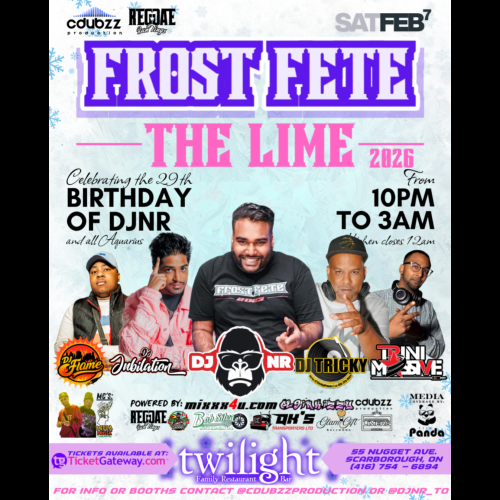 FROST FETE - THE LIME - 2026 