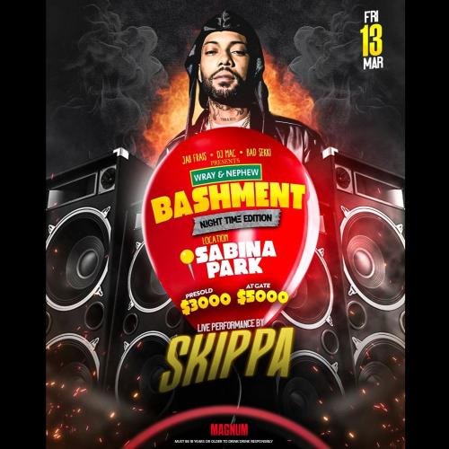 Bad Sekki x Jaii Frais x DJ Mac Presents Bashment Night Time Edition 