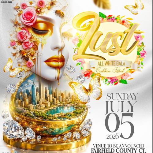 LUST ALL WHITE CARIBBEAN FESTIVAL CT 
