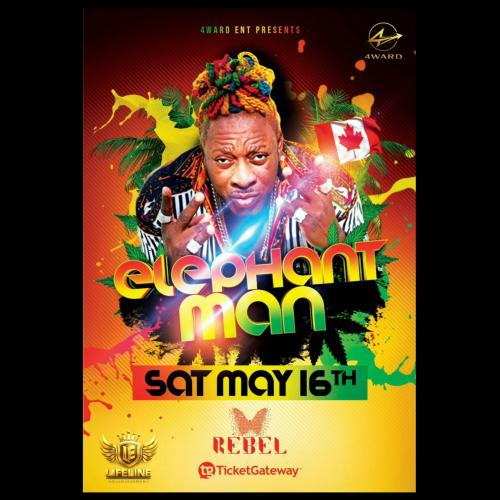 🔥 Energy Gad “Elephant Man” – Live in Concert (Toronto) 🔥 Victoria Day Long Weekend