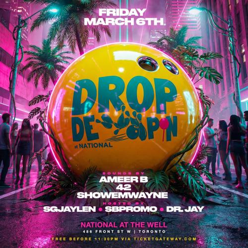 DROP DE PIN - MARCH 