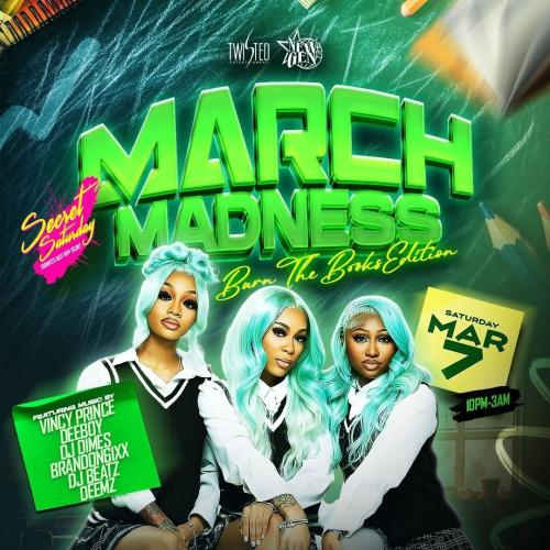 March Madness: Burn The Books | March 7th | Secret Saturdays 