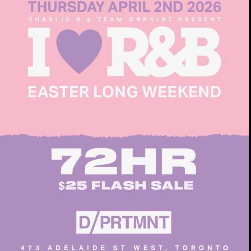 I LUV RNB - EASTER 2026 