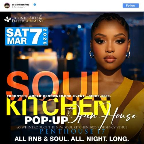 SOUL KITCHEN: Open House | Sat March 7th 2026 | Penthouse 17 