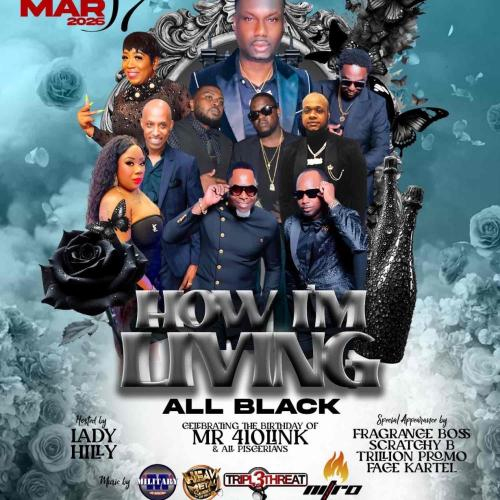 HOW IM LIVING -All Black-