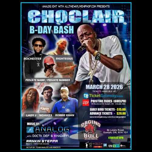 Choclair’s Birthday Bash 