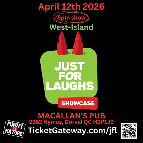 FunnyByNature’s JUST FOR LAUGHS showcase 