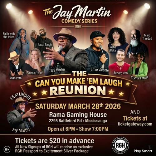 Jay Martin’s Comedy Series CUML 