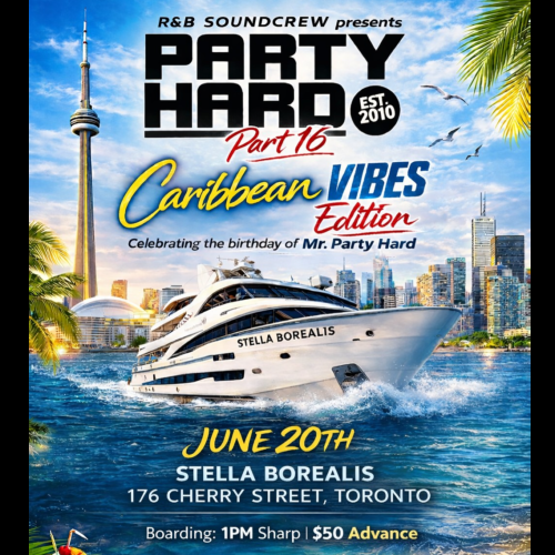 Party Hard Boat Cruise 16 