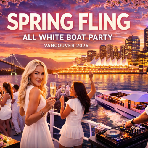 Spring Fling All White Boat Party Vancouver 2026 