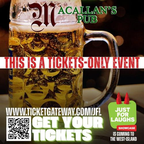 FunnyByNature’s JUST FOR LAUGHS showcase 