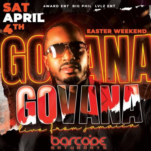 GOVANA @ AMORE | Live From Jamaica | BARCODE SATURDAYS | APRIL 4th 