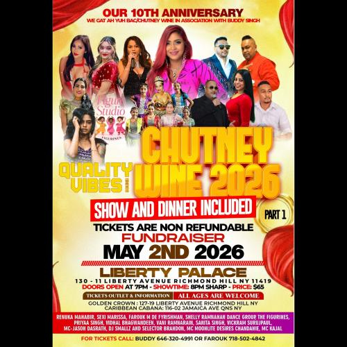 Chutney Wine 2026 - Part 1 