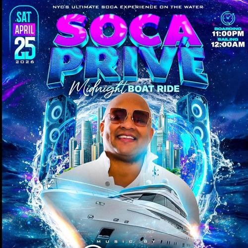 Soca Prive’ Midnight Cruise - An Soca Experience with Private Ryan 