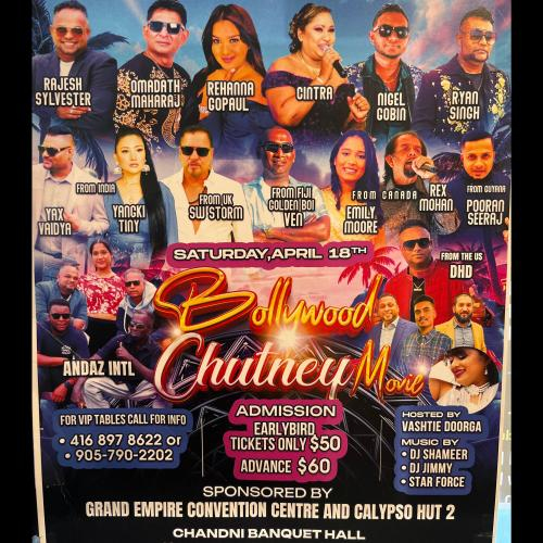 Bollywood Chutney Clash 