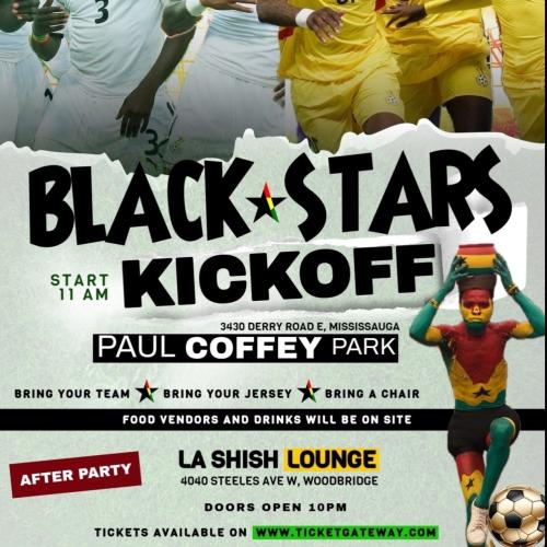 BLACK STARS KICKOFF (AFTER PARTY) 
