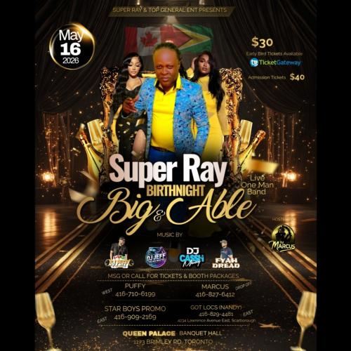 SUPER RAY BIRTH-NIGHT PARTY 