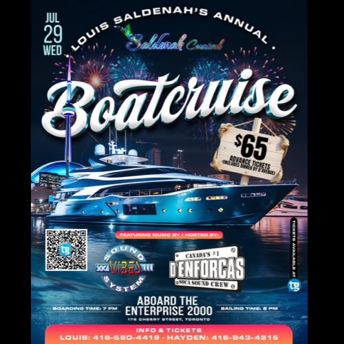Louis Saldenah’s Annual Boat Cruise 2026 