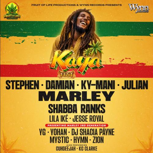 KAYA FEST TORONTO WITH STEPHEN MARLEY, THE MARLEY FAMILY, SHABBA RANKS & MORE! 