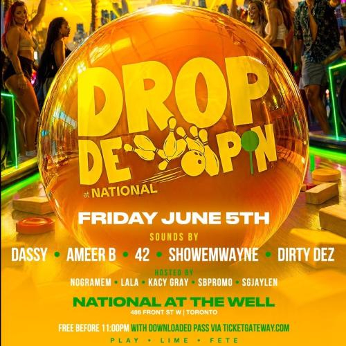 Drop De Pin | JUNE | NATIONAL @ The Well 