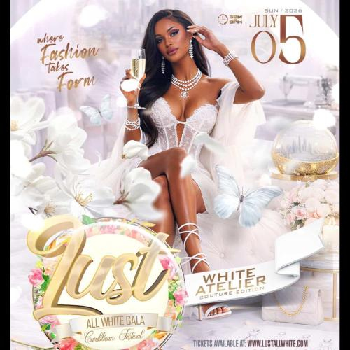 LUST ALL WHITE CARIBBEAN FESTIVAL CT 