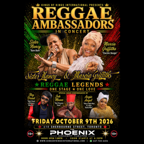 REGGAE AMBASSADORS IN CONCERT 