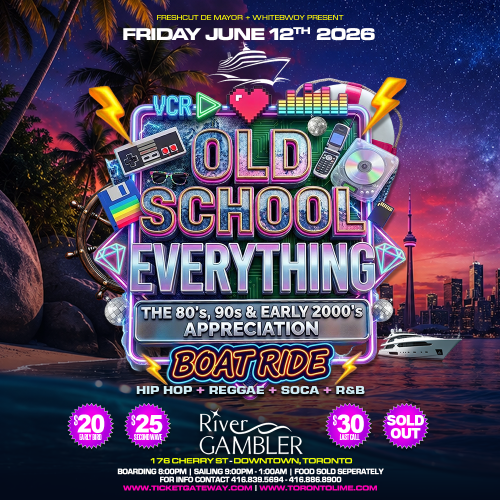 OLD SCHOOL EVERYTHING BOAT RIDE - The Ultimate 80s, 90s, and Early 2000s Appreciation Cruise 