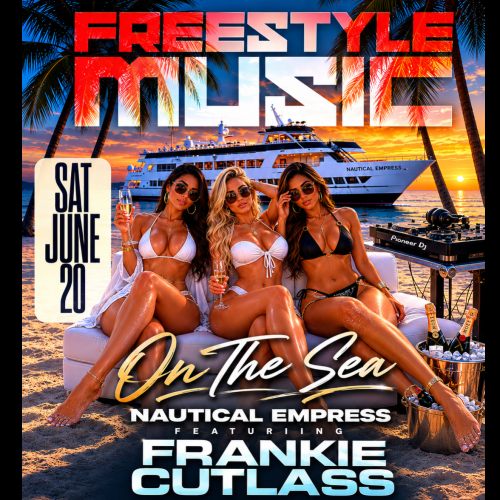 FREESTYLE MUSIC ON THE SEA WITH FRANKIE CUTLASS 