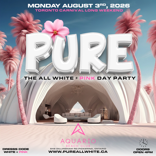 PURE — The All White + Pink Day Party 