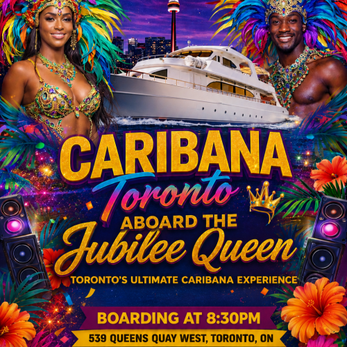 Toronto Caribana Boat Party -August 1, 2026 