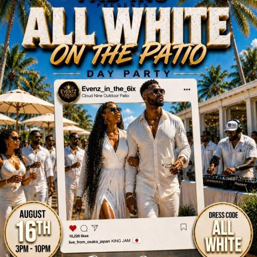 All White On The Patio 