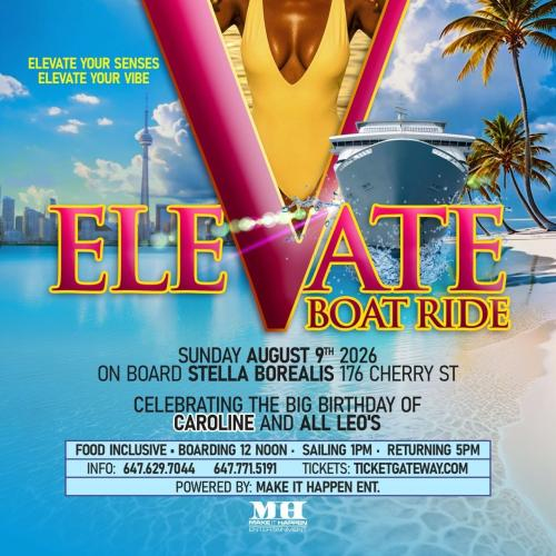 .::ELEVATE THE BOAT RIDE::.. 