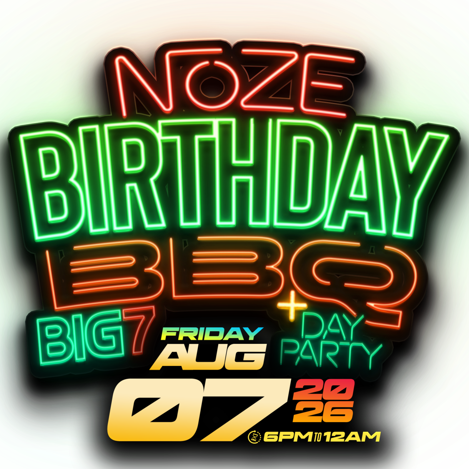 @Noze7 Birthday Bbq #DayParty 
