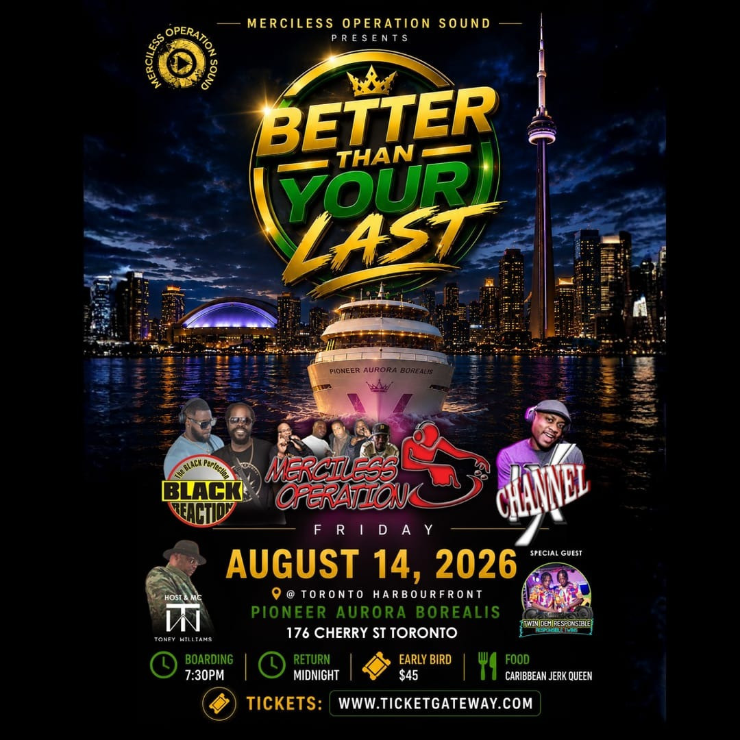 MERCILESS OPERATION SOUND PRODUCTION PRESENTS - ’BETTER THAN YOUR LAST’ BOAT CRUISE 