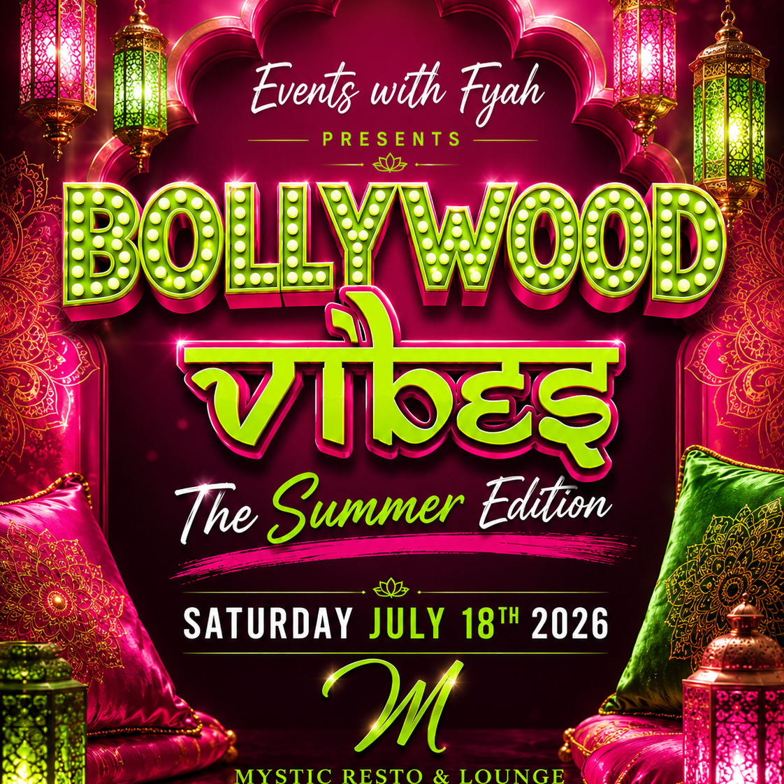 Bollywood Vibes Summer 2026 