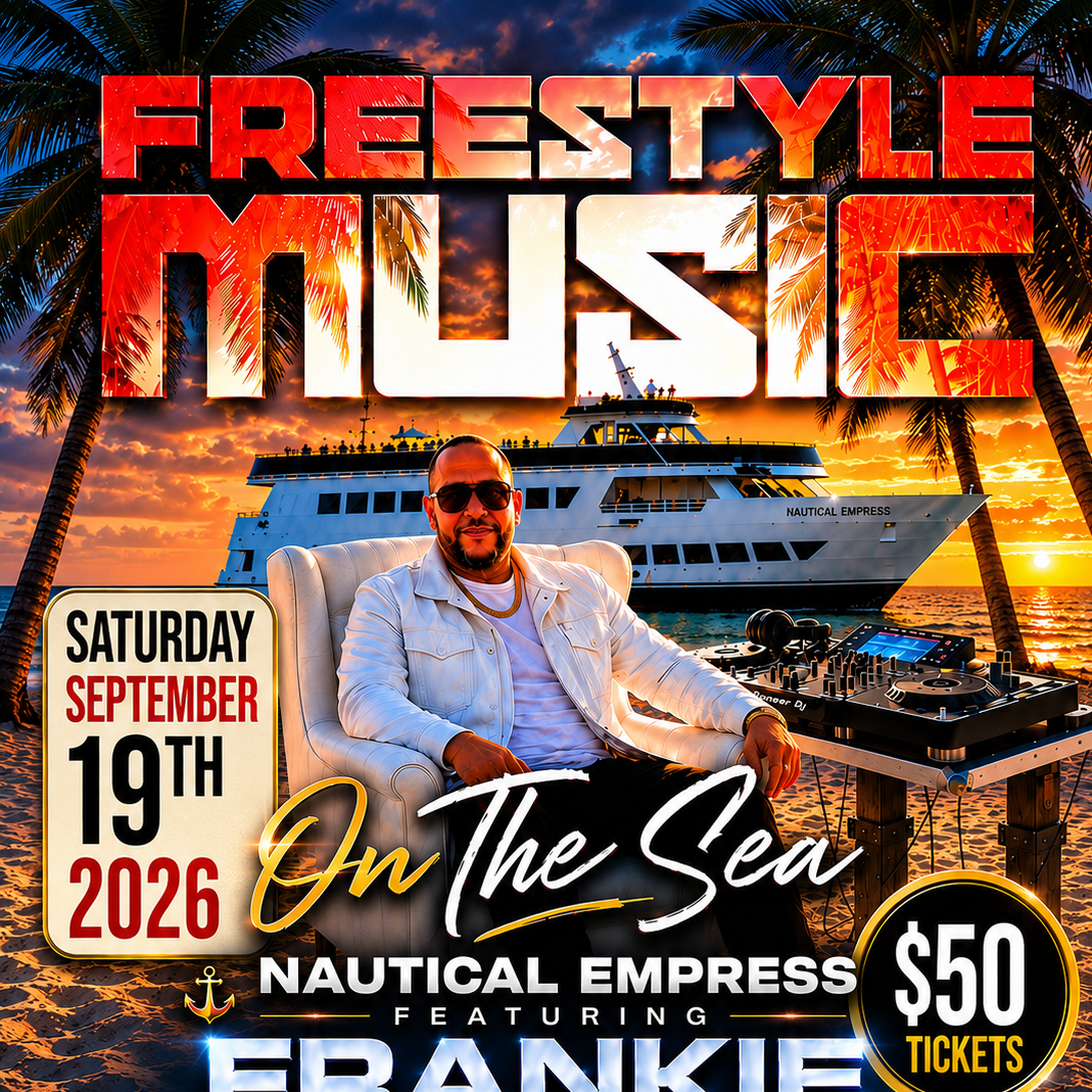 FREESTYLE MUSIC ON THE SEA WITH FRANKIE CUTLASS 
