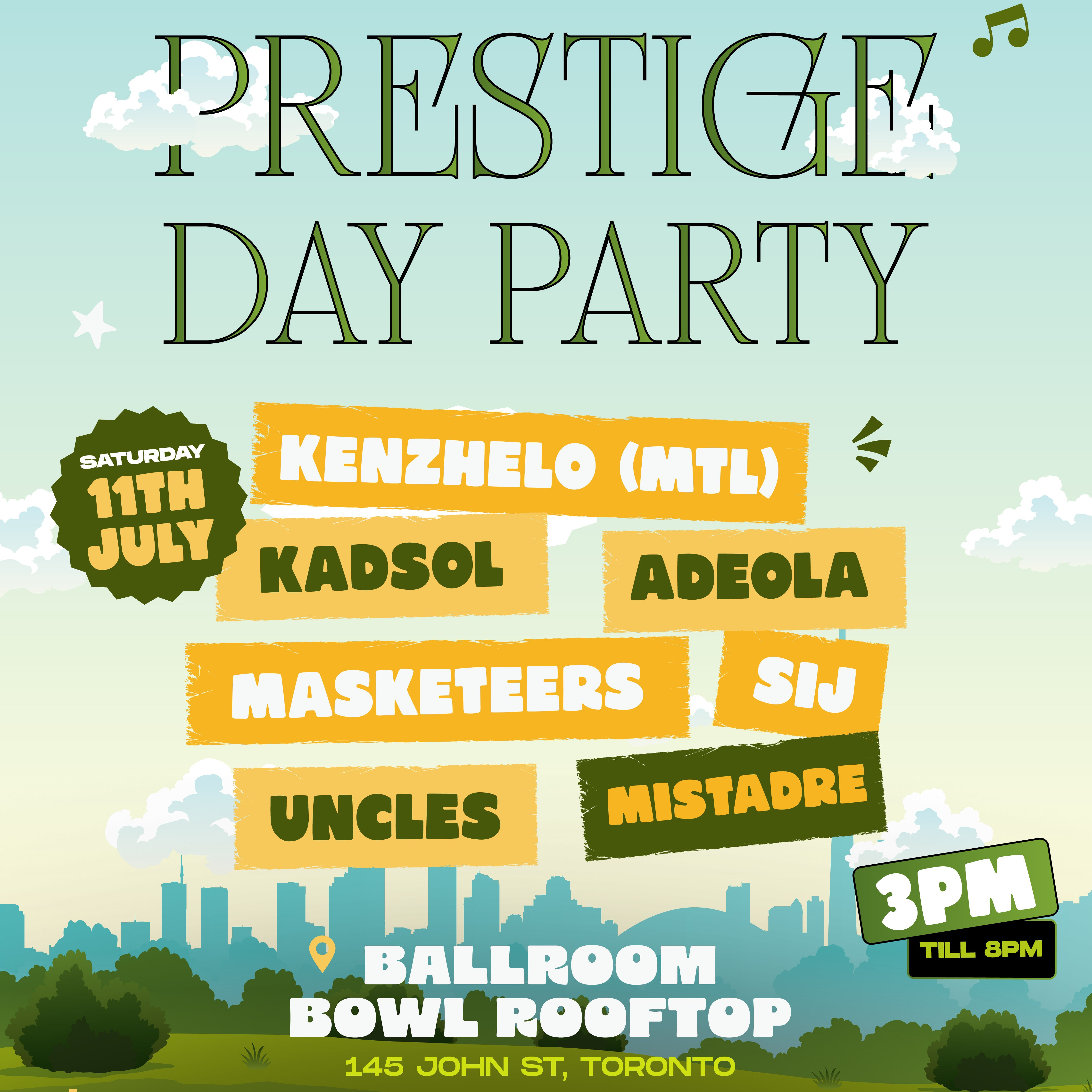 Afroverified Presents: Prestige Day Party 