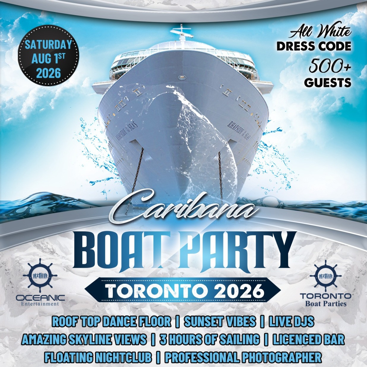 CARIBANA BOAT PARTY TORONTO 2026 | TICKETS STARTING AT $25 | OFFICIAL PARTY 