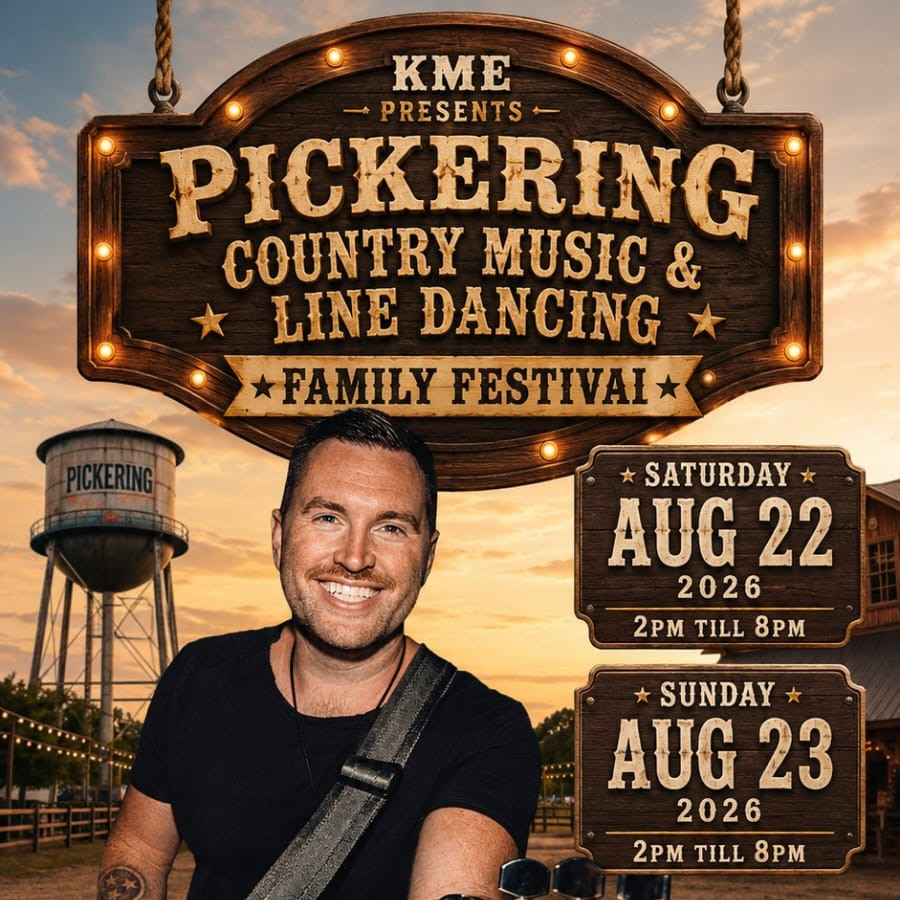 Pickering Country Music & Line Dancing Family Festival Featuring Rob Watts! 