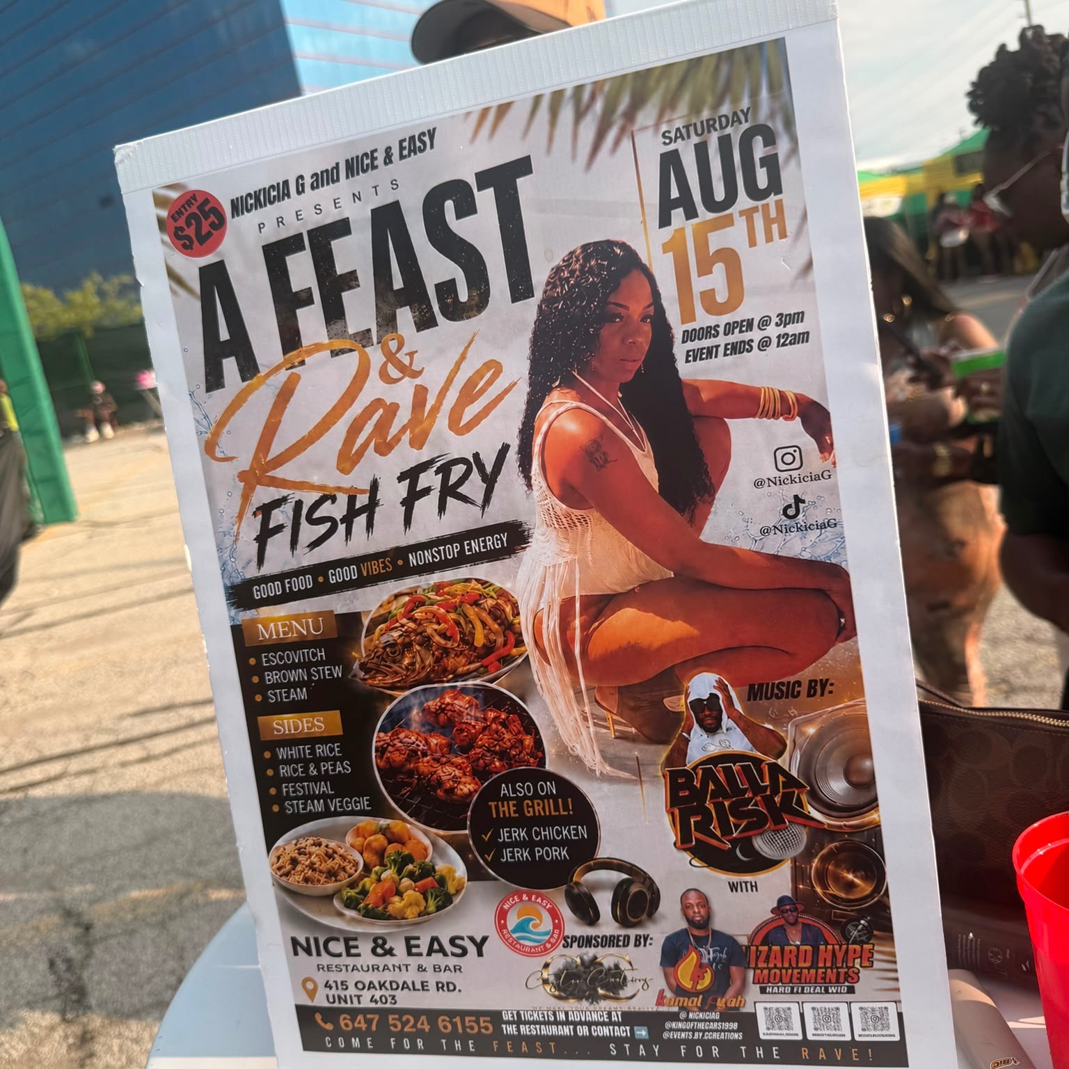 A FEAST AND RAVE Fish Fry /cookout 