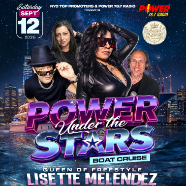 Power under the stars with freestyle singing legend Lisette Melendez 