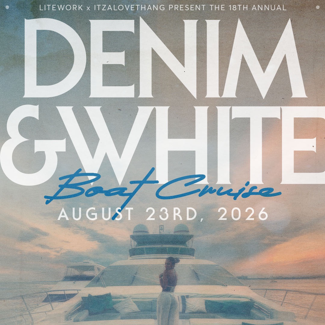 Denim And White Boat Cruise 2026 