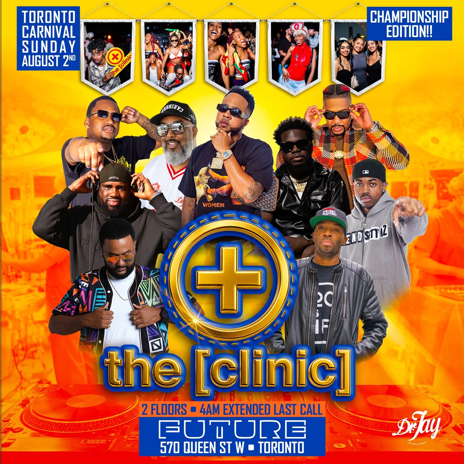 The CLINIC | Toronto Carnival Sunday 2026 