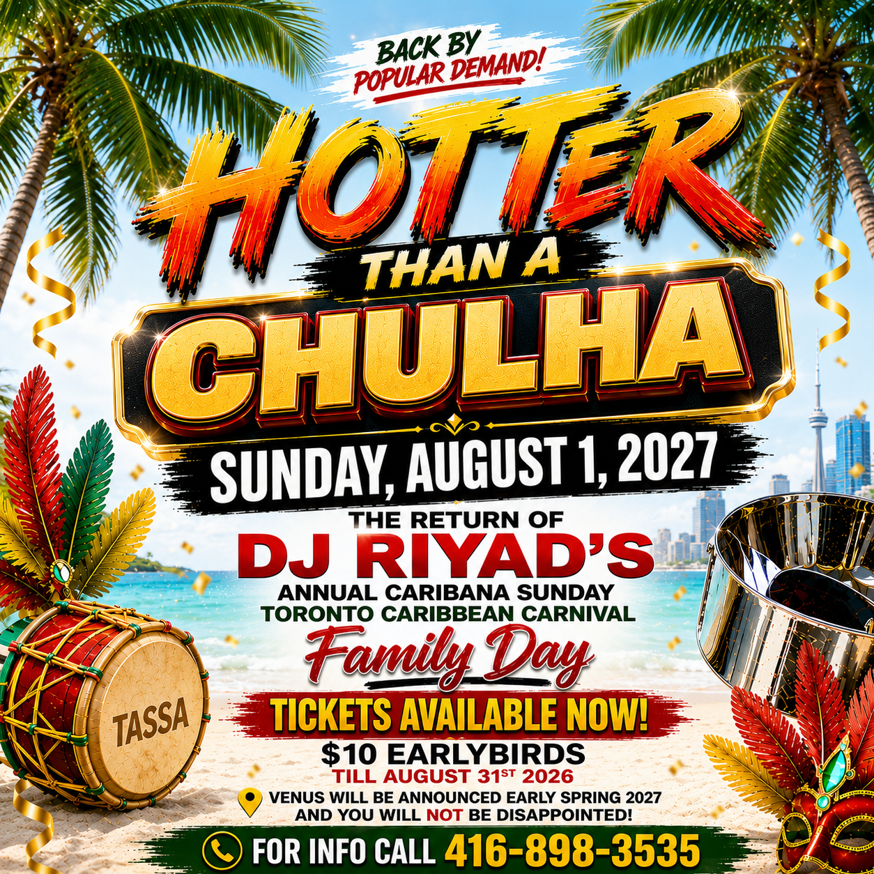 HOTTER THAN A CHULHA - Dj Riyad’s Family Day 