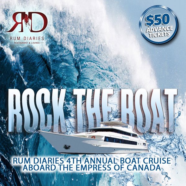 Rock The Boat | Rum Diaries 4th Annual Boat Cruise