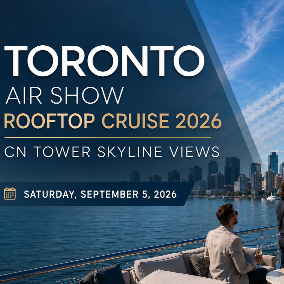 Toronto Air Show Rooftop Cruise 2026 | CN Tower Skyline Views 