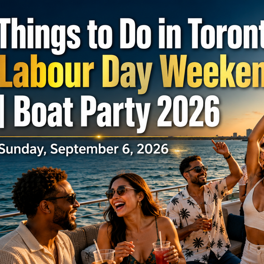 Things to Do in Toronto Labour Day Weekend | Boat Party 2026 