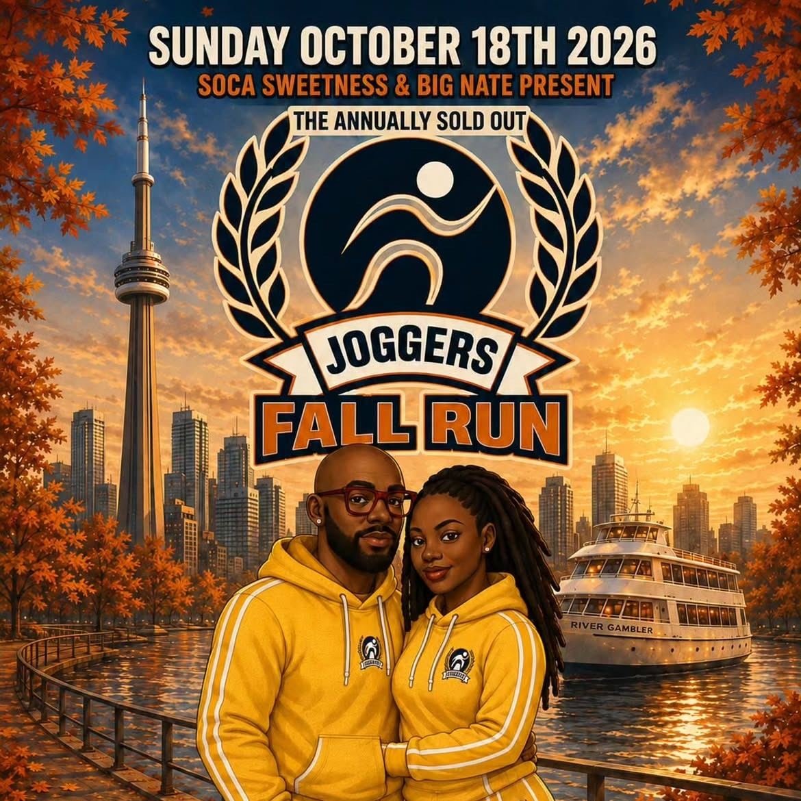 JOGGERS BOATRIDE - Fall Run 2026 